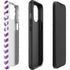 Purple Chevron iPhone 13 Impact Case