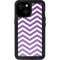 Purple Chevron iPhone 13 Mini Waterproof Case