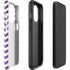 Purple Chevron iPhone 13 Pro Impact Case