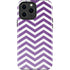 Purple Chevron iPhone 13 Pro Max Impact Case
