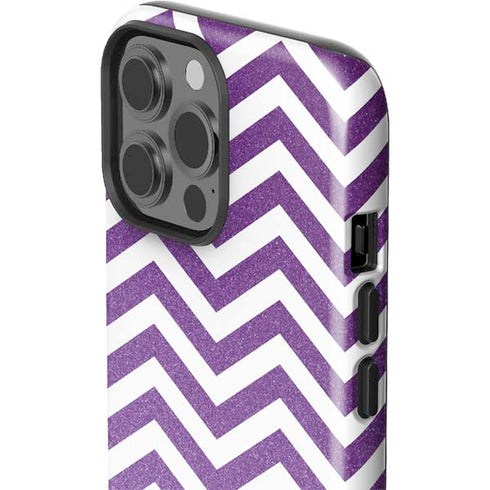 Purple Chevron iPhone 13 Pro Max Impact Case