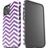 Purple Chevron iPhone 14 Plus Impact Case