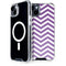 Purple Chevron iPhone 14 MagSafe Case
