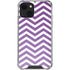 Purple Chevron iPhone 14 Plus Clear Case