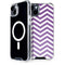 Purple Chevron iPhone 14 Plus MagSafe Case