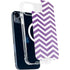 Purple Chevron iPhone 15 Plus MagSafe Case