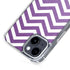 Purple Chevron iPhone 15 Plus MagSafe Case
