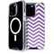 Purple Chevron iPhone 15 Pro MagSafe Case