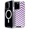 Purple Chevron iPhone 14 Pro MagSafe Case