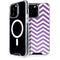 Purple Chevron iPhone 15 Pro Max MagSafe Case