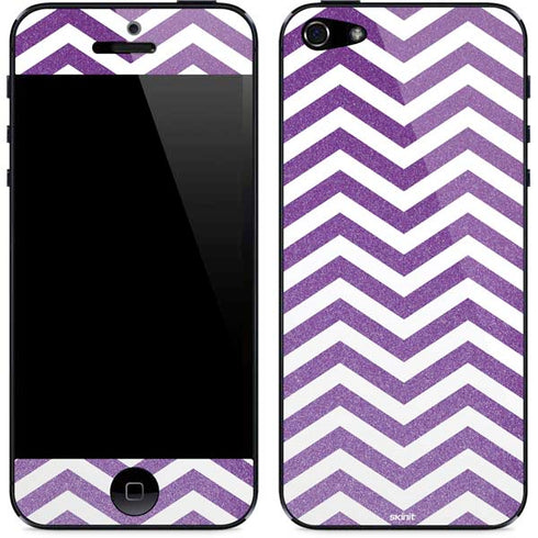 Purple Chevron iPhone 5/5s/5SE Skin