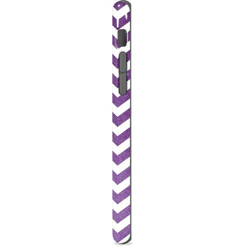 Purple Chevron iPhone 8 Pro Case