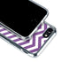 Purple Chevron iPhone SE (2nd & 3rd Gen) Clear Case