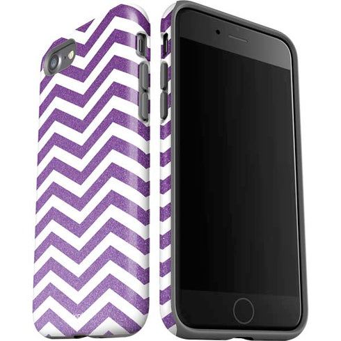 Purple Chevron iPhone SE (2nd & 3rd Gen) Pro Case