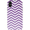 Purple Chevron iPhone X Pro Case