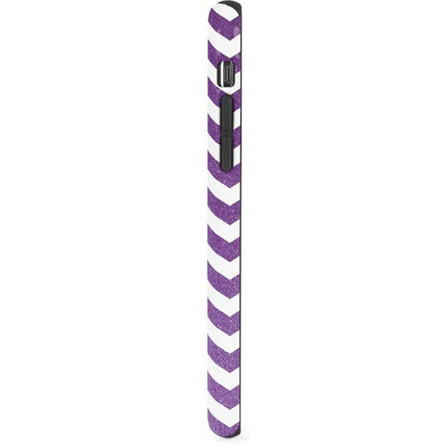 Purple Chevron iPhone X Pro Case