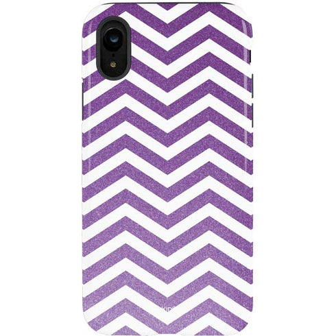 Purple Chevron iPhone XR Pro Case