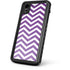 Purple Chevron iPhone XR Waterproof Case