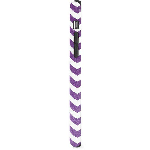 Purple Chevron iPhone XS Pro Case