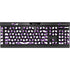 Purple Chevron K95 RGB PLATINUM Mechanical Gaming Keyboard Skin