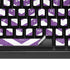 Purple Chevron K95 RGB PLATINUM Mechanical Gaming Keyboard Skin