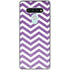 Purple Chevron LG Stylo 6 Clear Case