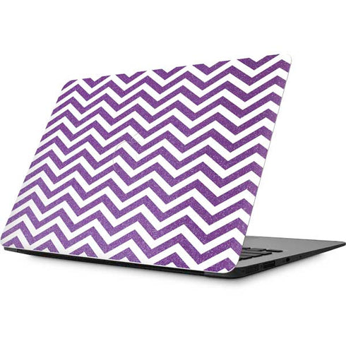Purple Chevron Apple MacBook Skin