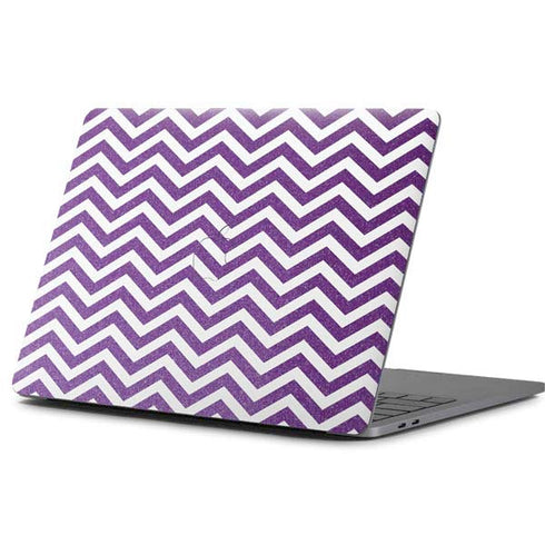 Purple Chevron Apple MacBook Pro 13-inch Skin