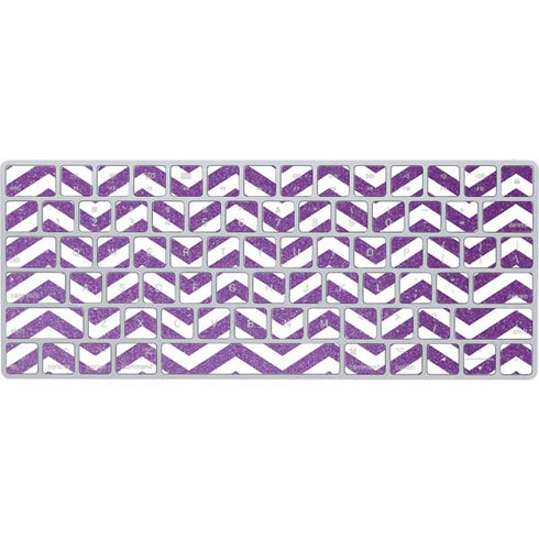 Purple Chevron Magic Keyboard Skin