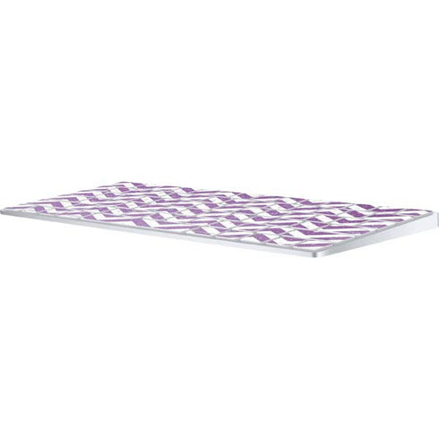 Purple Chevron Magic Keyboard Skin