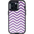 Purple Chevron Otterbox Defender iPhone Skin