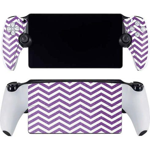 Purple Chevron PlayStation Portal Remote Player Skin