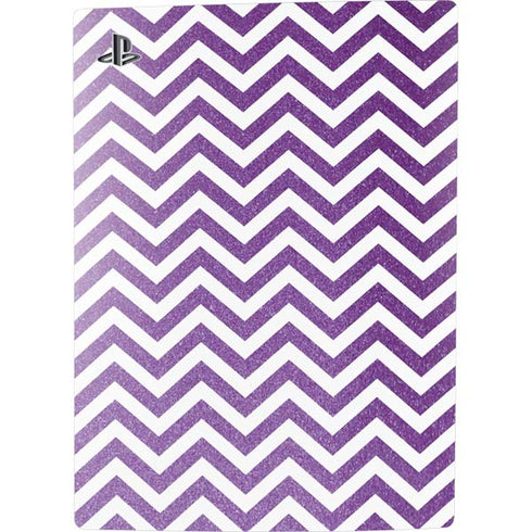 Purple Chevron PS5 Console Skin