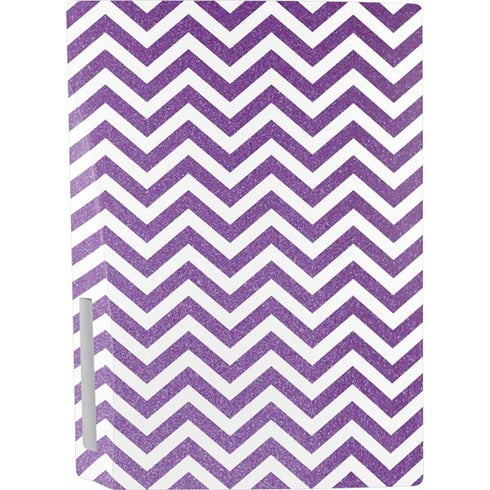 Purple Chevron PS5 Console Skin