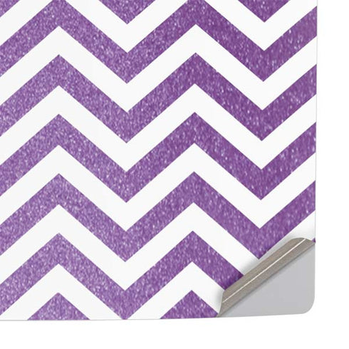 Purple Chevron PS5 Slim Disk Console Skin
