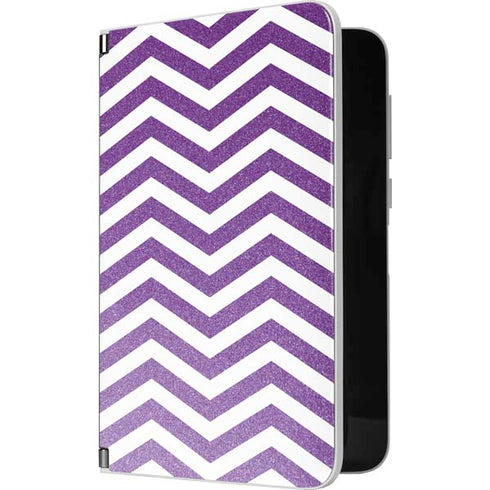 Purple Chevron Surface Duo Skin
