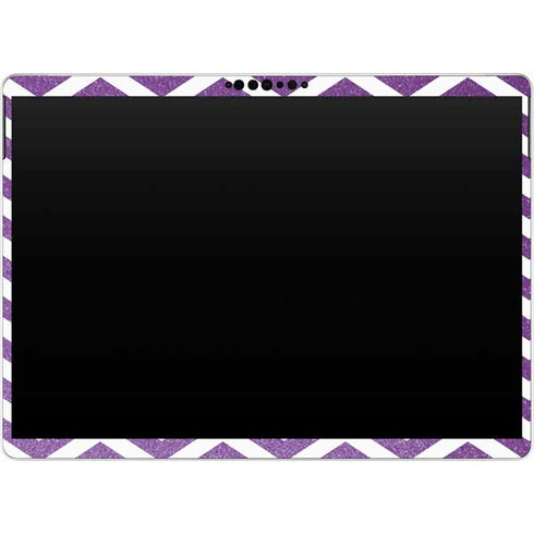 Purple Chevron Surface Pro 8 Skin
