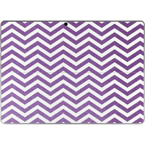 Purple Chevron Surface Pro 9 Skin