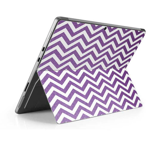 Purple Chevron Surface Pro 9 Skin