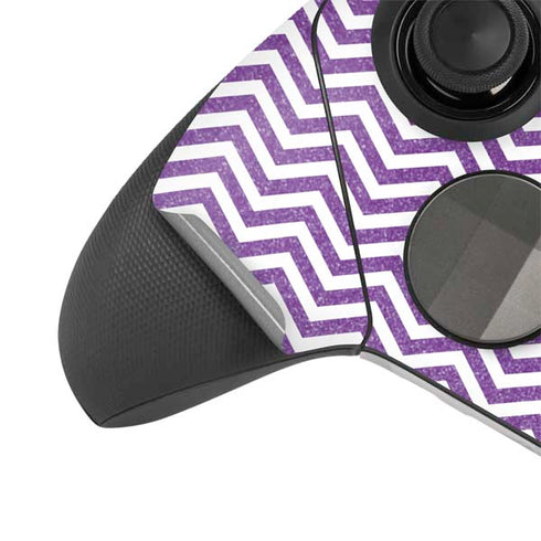 Purple Chevron Xbox Elite Wireless Controller Series 2 Skin