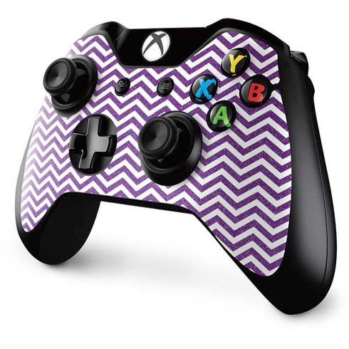 Purple Chevron Xbox One Controller Skin