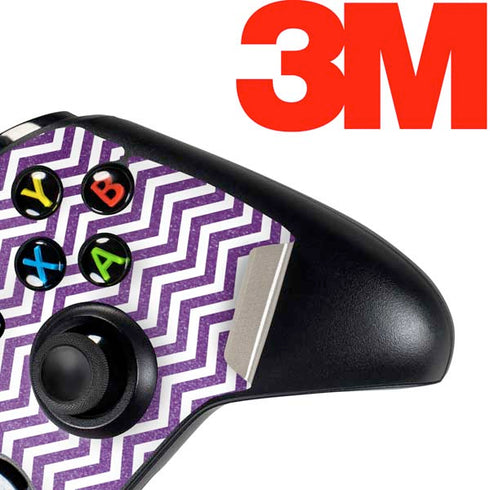 Purple Chevron Xbox One Controller Skin