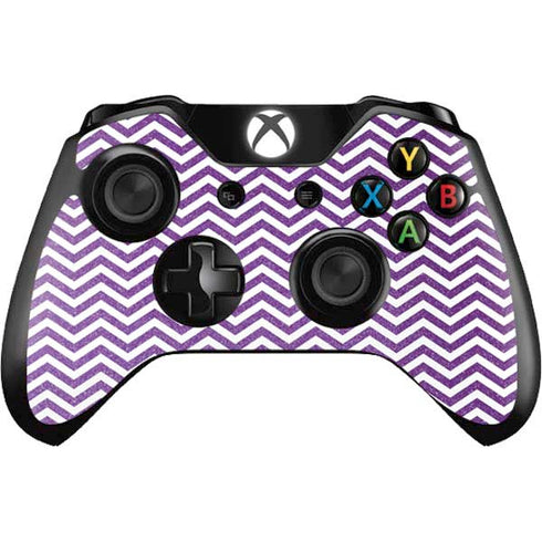 Purple Chevron Xbox One Controller Skin