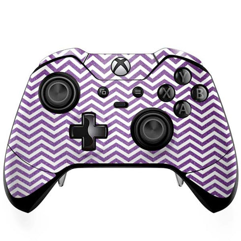 Purple Chevron Xbox One Elite Controller Skin