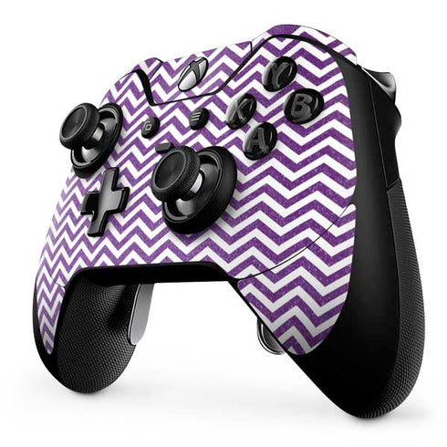 Purple Chevron Xbox One Elite Controller Skin