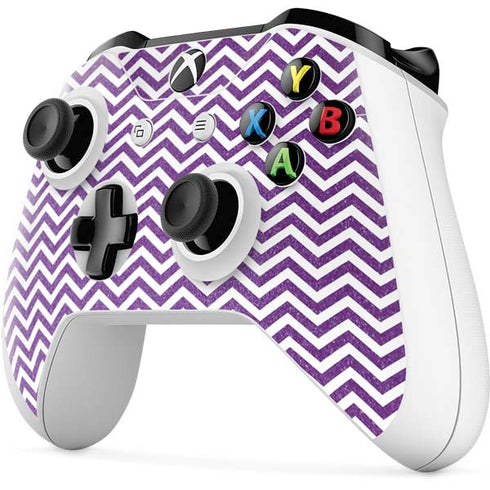 Purple Chevron Xbox One S All-Digital Edition Bundle Skin