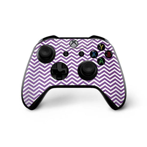 Purple Chevron Xbox One X Bundle Skin