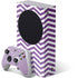 Purple Chevron Xbox Series S Bundle Skin