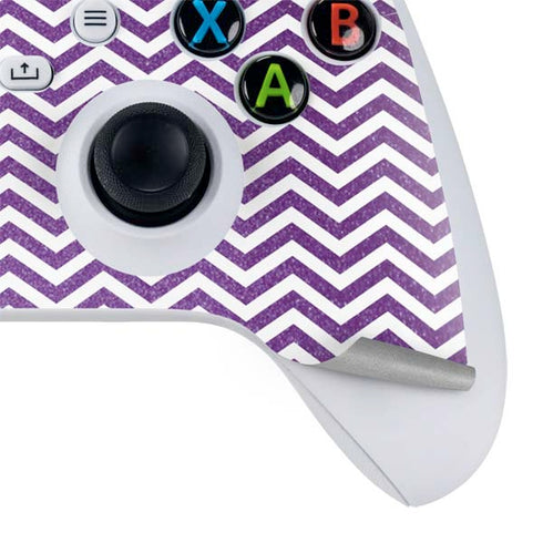Purple Chevron Xbox Series S Bundle Skin