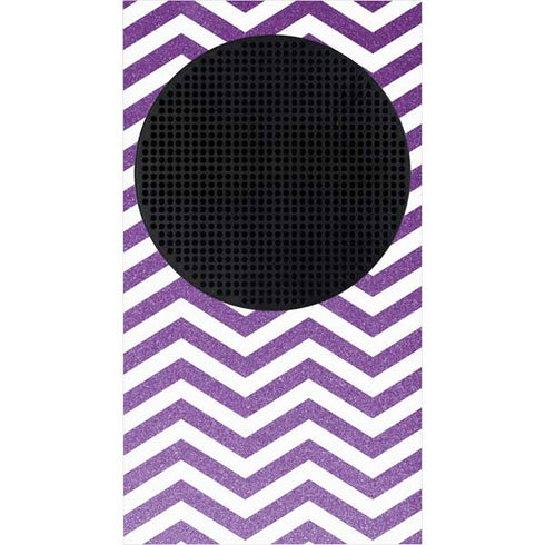 Purple Chevron Xbox Series S Console Skin